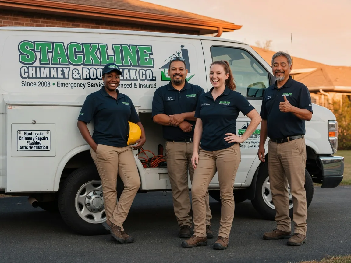 Chimney flashing repair company in Crawford, TX